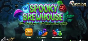 Cara Dapatkan Hadiah Spooky Brewhouse Live22